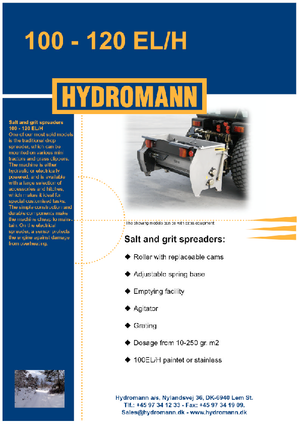 Навісні розкидачі Hydromann 100 H
