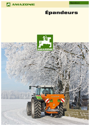 Навісні розкидачі Amazone E+S 750