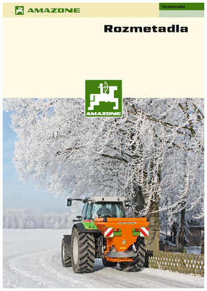 Навісні розкидачі Amazone E+S 750