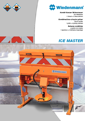 Навісні розкидачі Wiedenmann Ice Master DUO 200