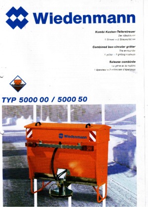 Навісні розкидачі Wiedenmann 5000