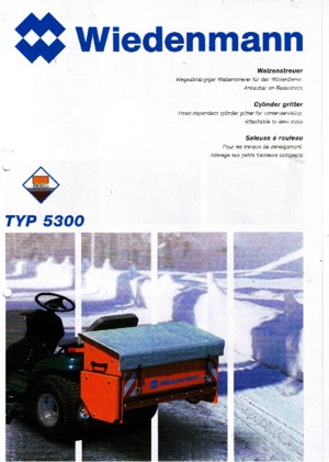 Навісні розкидачі Wiedenmann 5300