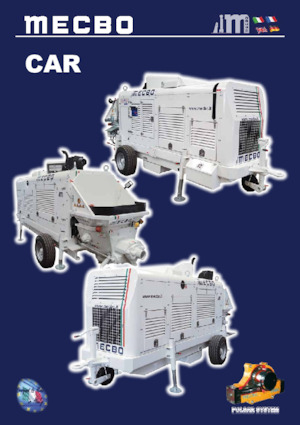 стаціонарні насоси для подачі бетону Mecbo Car P6.110