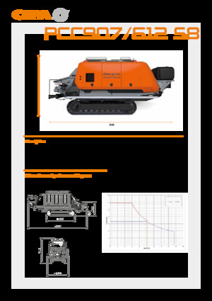 стаціонарні насоси для подачі бетону CIFA PCC 907