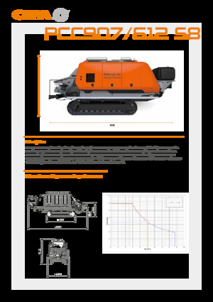 стаціонарні насоси для подачі бетону CIFA PCC 907