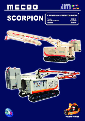 стаціонарні насоси для подачі бетону Mecbo Scorpion