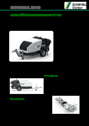 стаціонарні насоси для подачі бетону SCHWING-Stetter TP 100 D