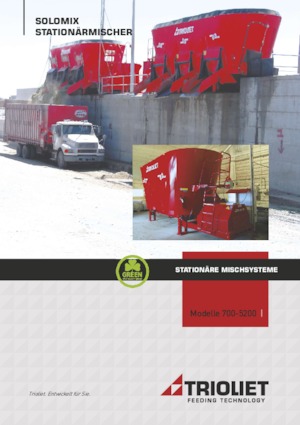 Стаціонарні кормозмішувачі Trioliet Solomix 2 - 3200