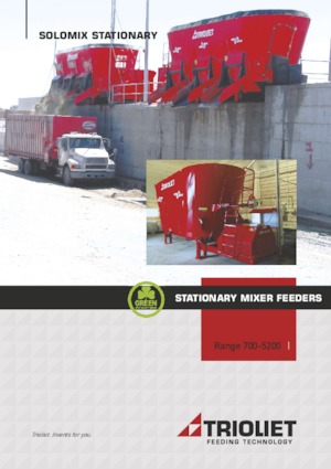 Стаціонарні кормозмішувачі Trioliet Solomix 2 - 3200