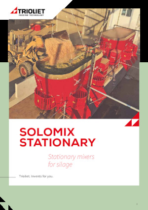 Стаціонарні кормозмішувачі Trioliet Solomix 3 - 4600 VL