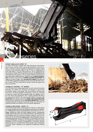 Різаки для сталевого брухту VTN CI 700