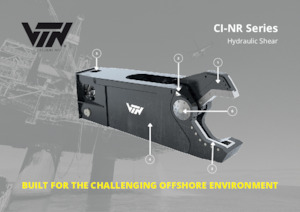 Різаки для сталевого брухту VTN CI5000 