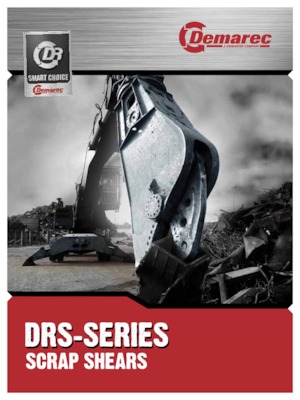 Різаки для сталевого брухту Demarec DRS-25-A