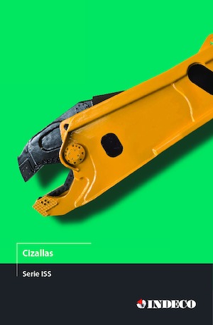 Різаки для сталевого брухту INDECO ISS 45/90