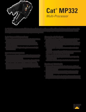Мультипроцесори Caterpillar MP332TS