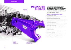 Різаки для сталевого брухту Prodem PDS200R