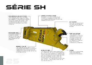 Різаки для сталевого брухту OSA Demolition Equipment SH 25.1