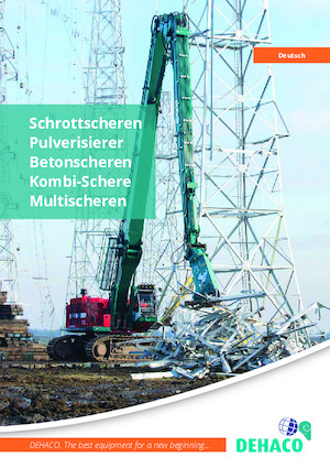 Різаки для сталевого брухту Dehaco SH 180R