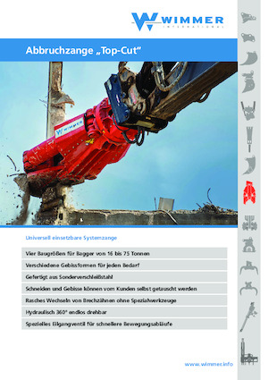 Різаки для сталевого брухту WIMMER TC 700 S