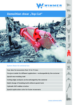 Різаки для сталевого брухту WIMMER TC 700 S