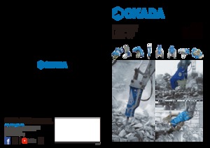 Різаки для сталевого брухту Okada TS-S320C