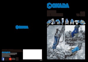 Різаки для сталевого брухту Okada TS-W650XCV