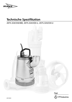 Каналізаційні насоси Flygt-Pumpen BIBO 2075 LR 271