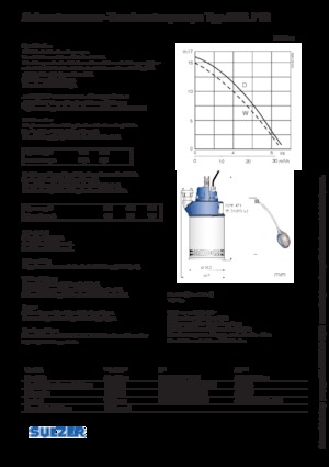 Каналізаційні насоси Sulzer J 12 W