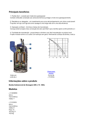 Каналізаційні насоси ABS-Pumpen J 15 D