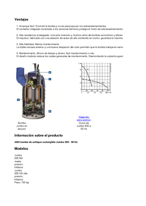 Каналізаційні насоси ABS-Pumpen J 205 ND