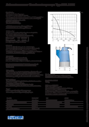 Каналізаційні насоси Sulzer J 205 HD