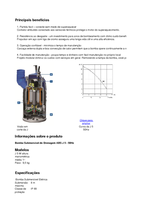 Каналізаційні насоси ABS-Pumpen J 5 W