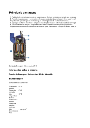 Каналізаційні насоси ABS-Pumpen J 54 LD direkt