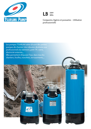 Каналізаційні насоси Tsurumi-Pumpen LB-1500