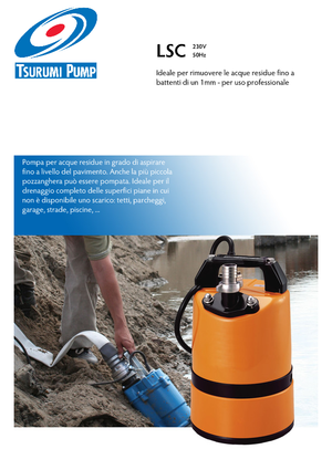 Каналізаційні насоси Tsurumi-Pumpen LSC1.4S2