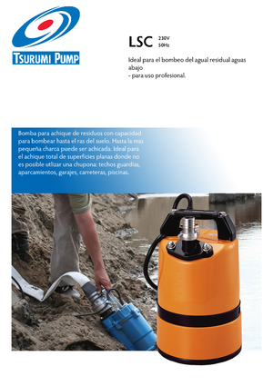 Каналізаційні насоси Tsurumi-Pumpen LSC1.4S2