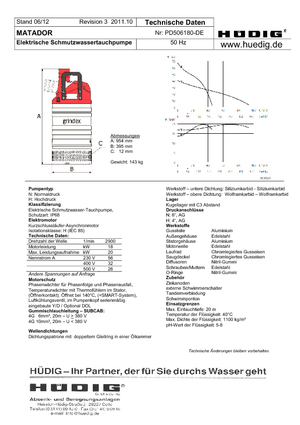 Каналізаційні насоси Grindex Matador N