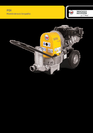 Каналізаційні насоси Wacker Neuson PDI 3A