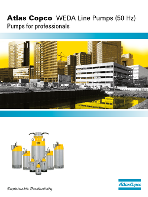 Каналізаційні насоси WEDA Weda 10-1