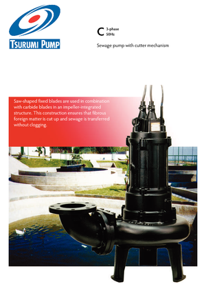 Насоси для стічних вод Tsurumi-Pumpen 80C21.5