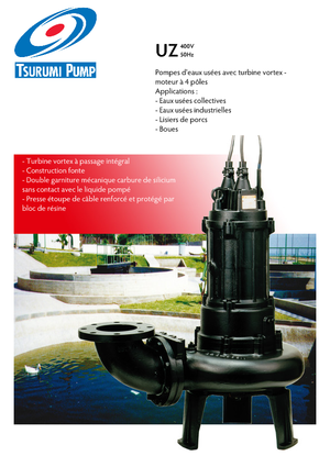 Насоси для стічних вод Tsurumi-Pumpen 80UZ47.5