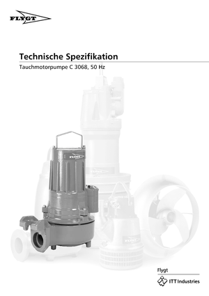 Насоси для стічних вод Flygt-Pumpen CS 3068 LR 251