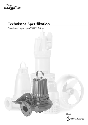 Насоси для стічних вод Flygt-Pumpen CS 3102 LR 252 EEx