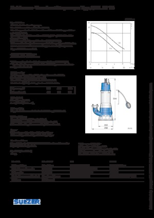Насоси для стічних вод Sulzer JS 15 D 126