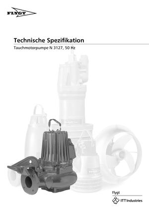 Насоси для стічних вод Flygt-Pumpen NS 3127 LR 420