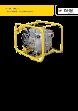 Насоси для стічних вод Wacker Neuson PT2A