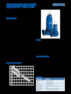 Насоси для стічних вод Sulzer XFP 100 E CP 3
