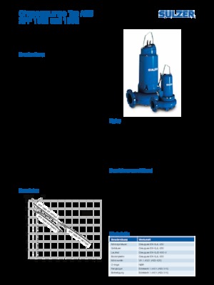 Насоси для стічних вод Sulzer XFP 150 G CP 2