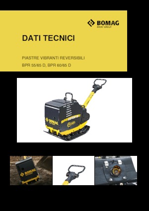 Реверсивні віброплити Bomag BPR 55/65 D