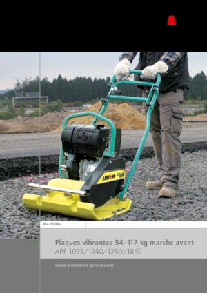 Односпрямовані віброплити Ammann APF 1240